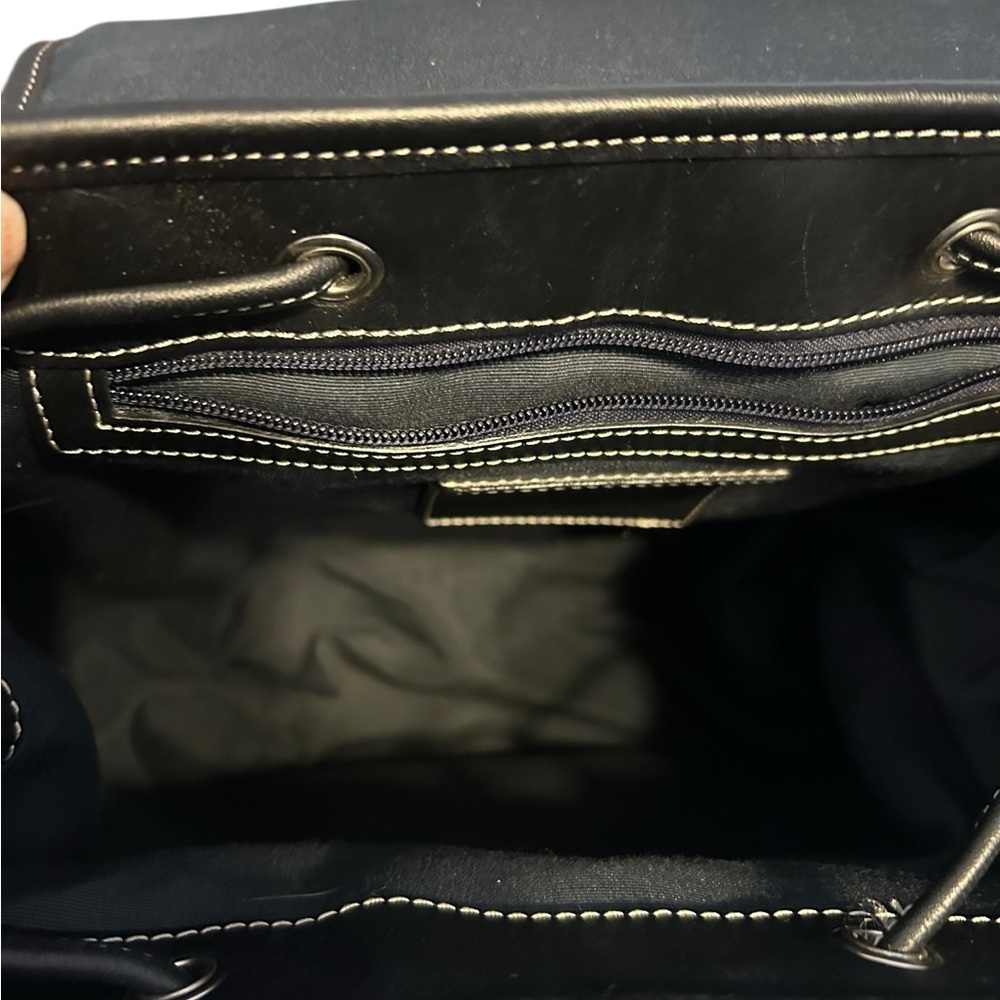 Black Coach Backpack - image 4
